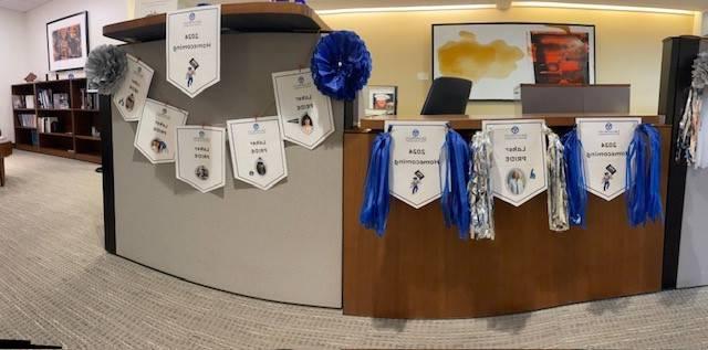 Office of the Provost front desk decorations #2